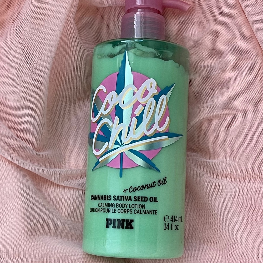 PINK Coco Chill Calming Body Lotion with Seed Oil